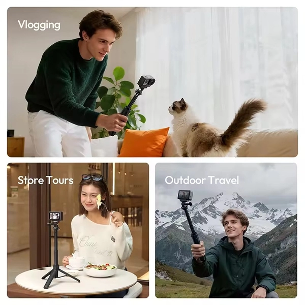 Gậy selfie kiêm chân máy Ulanzi MT92 dành cho quay vlog, livestream, chụp ảnh du lịch chính hãng
