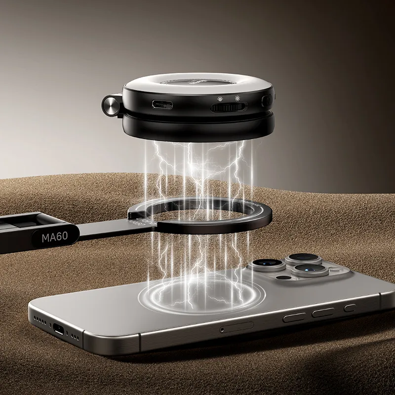 Giá Đỡ Điện Thoại Mini ULANZI MA60 Từ Tính, Xoay 360°, Có Thể Gấp Gọn