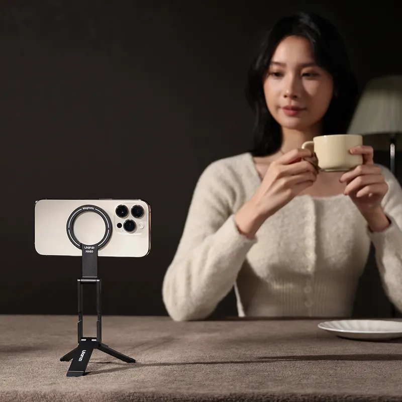 Giá Đỡ Điện Thoại Mini ULANZI MA60 Từ Tính, Xoay 360°, Có Thể Gấp Gọn