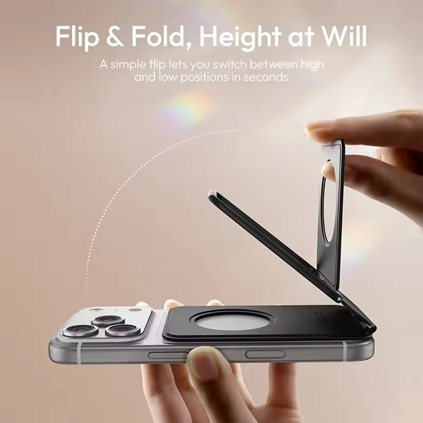 Giá đỡ điện thoại cầm tay Ulanzi PSO1 MagSnap dành cho iPhone 17 16 15 Pro Max, kẹp từ tính tiện dụng cho Vlog và Livestream.