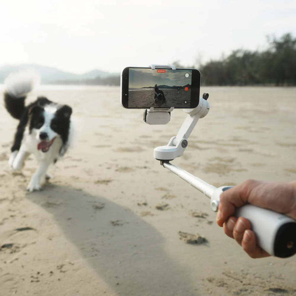 Gimbal Điện Thoại Zhiyun Smooth Q5 Theo Dõi AI Thông Minh, Điều Khiển Bằng Giọng Nói, Cử Chỉ Chính Hãng