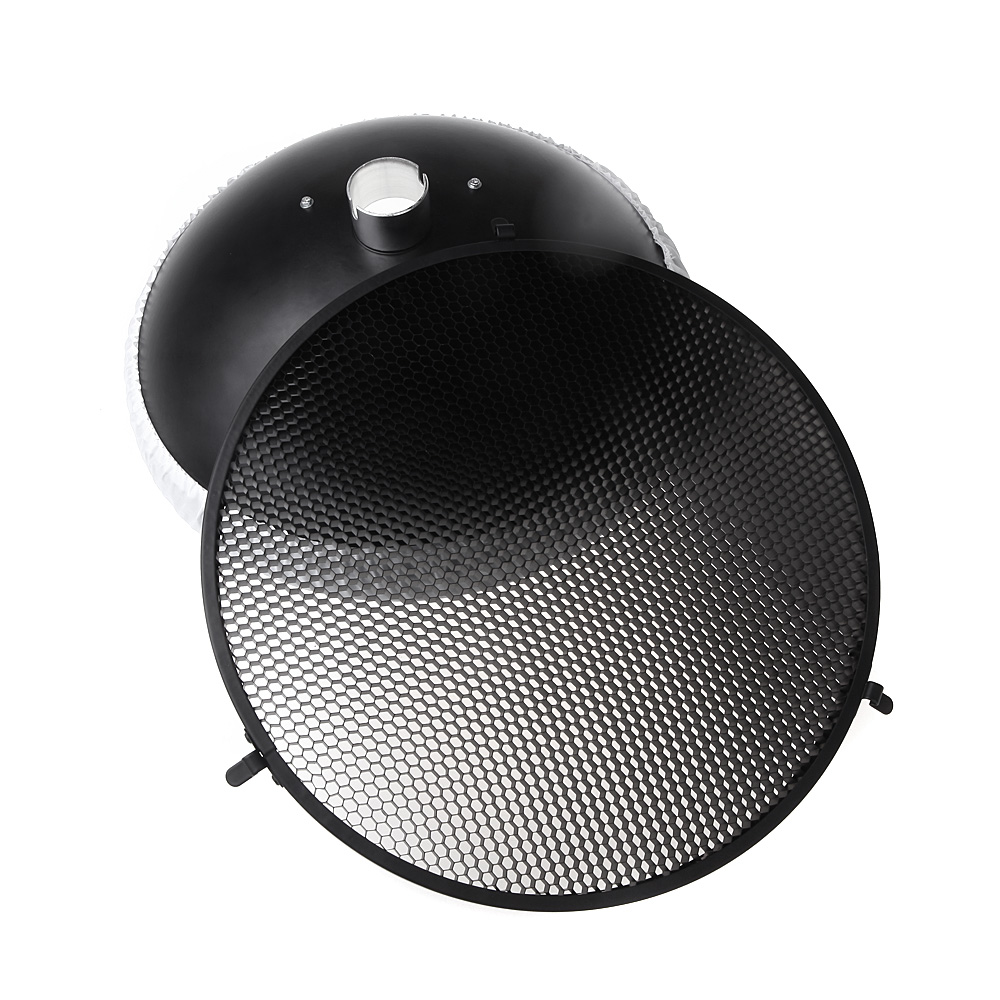 Godox Beauty Dish AD-S3 with Grid AD-S4 for WITSTRO Speedlite Flash AD180 AD360