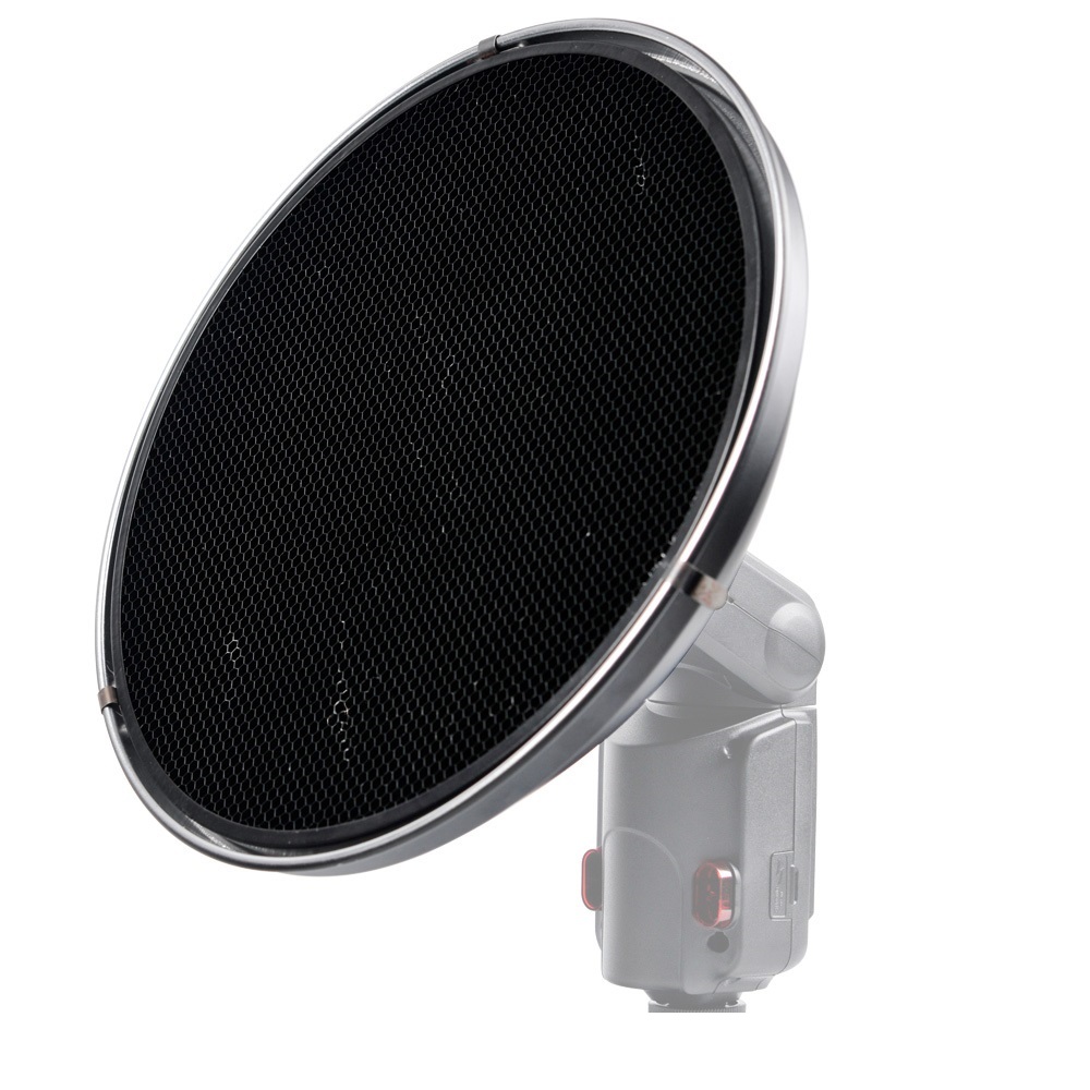 Godox Beauty Dish AD-S3 with Grid AD-S4 for WITSTRO Speedlite Flash AD180 AD360