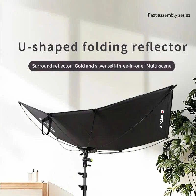 Hắt sáng cong 4in1 Thao tác Nhanh 65*120cm- Chưa gồm chân