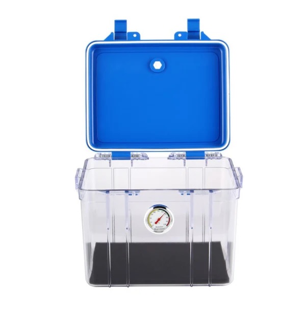 Hộp Chống Ẩm EIRMAI R10 12L ( Kèm Đồng Hồ Đo Ẩm & Cục Hút Ẩm Cho Máy Ảnh Và Ống Kính)