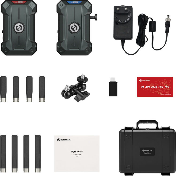 Hollyland Pyro Ultra 4K HDMI/SDI Wireless Video Transmission System