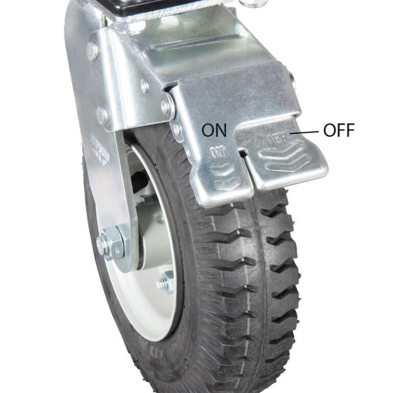 KUPO Dia. 215mm (8″) Pneumatic Wheel W/Square Speed Adapter (Set of 3) – KC-215S
