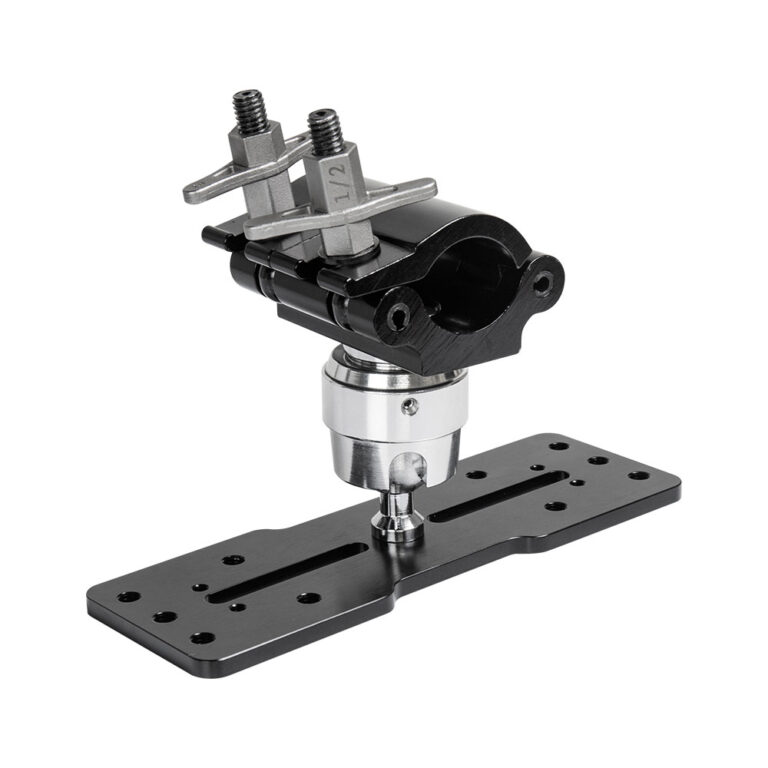 KUPO Dual 2″ Coupler W/ A Swivel Camera Mounting Plate – KCP-657