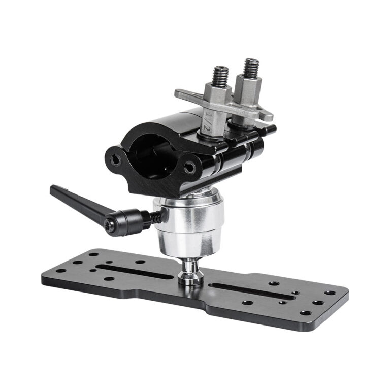 KUPO Dual 2″ Coupler W/ A Swivel Camera Mounting Plate – KCP-657
