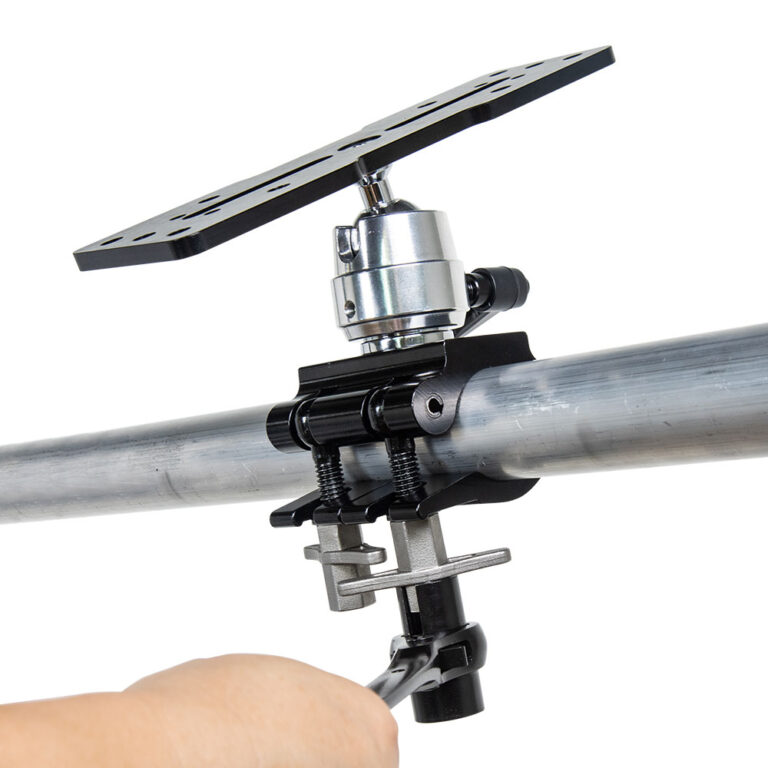 KUPO Dual 2″ Coupler W/ A Swivel Camera Mounting Plate – KCP-657