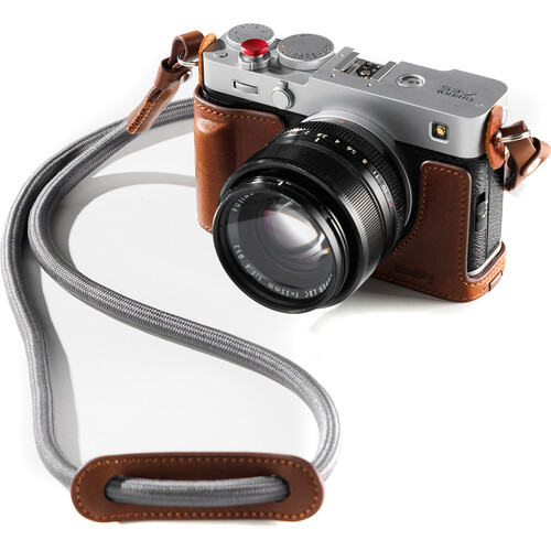 Khung SmallRig Leather Half Case Kit cho máy ảnh FUJIFILM X-E5 (màu nâu) - 5449