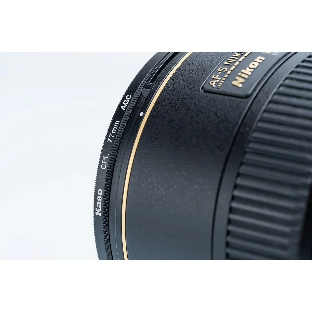 Kính Lọc Kase AGC CPL Filter (từ 37mm - 95mm) - CHÍNH HÃNG