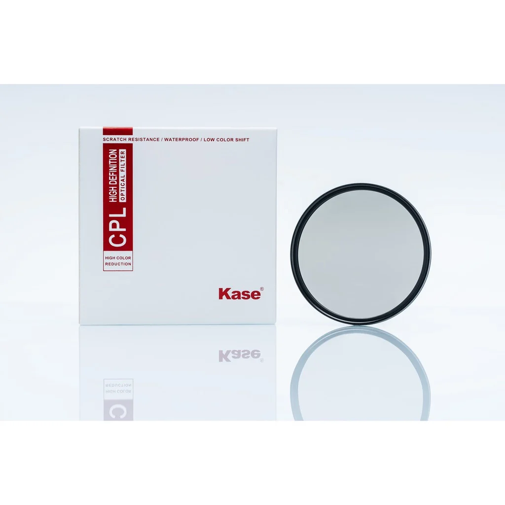 Kính Lọc Kase AGC CPL Filter (từ 37mm - 95mm) - CHÍNH HÃNG