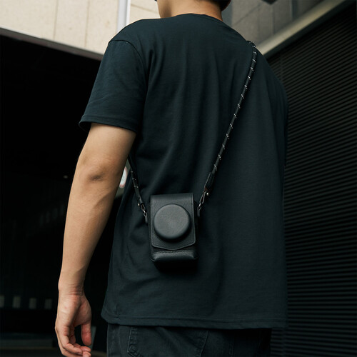 Leather Case Kit cho máy ảnh FUJIFILM X half - (màu đen) 5219