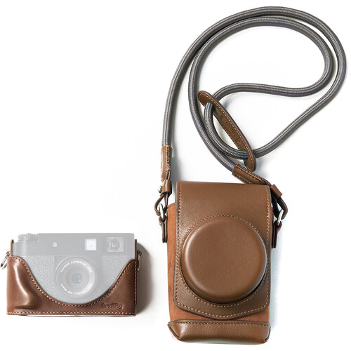 Leather Case Kit cho máy ảnh FUJIFILM X half - (màu nâu) 5218