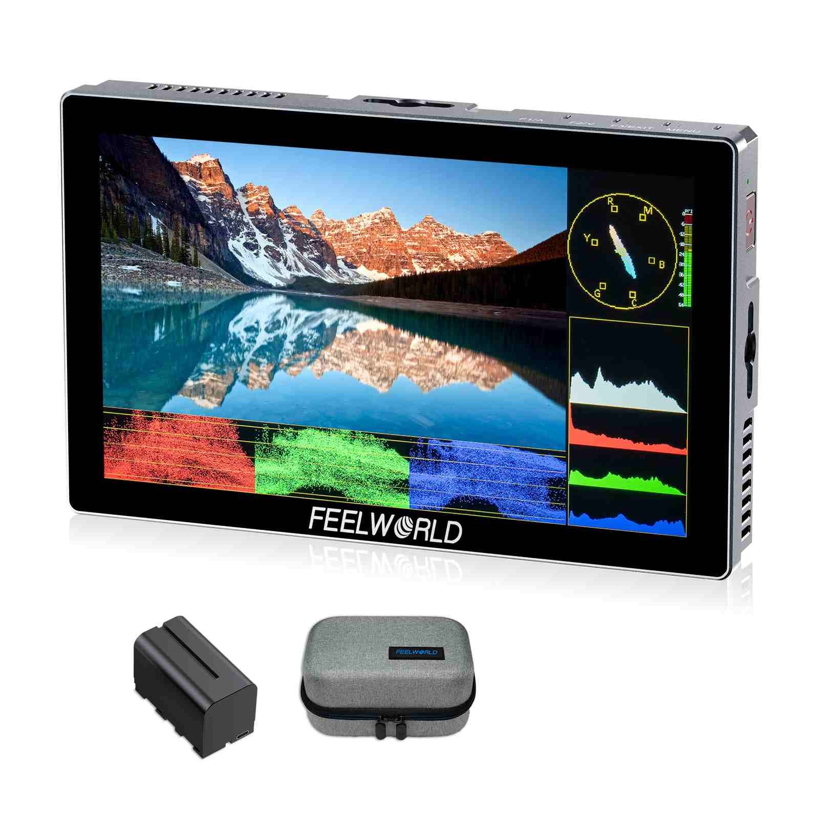 Màn hình Feelworld P6X 5,5 inch cảm ứng HDMI 4K - độ sáng 1000 nit