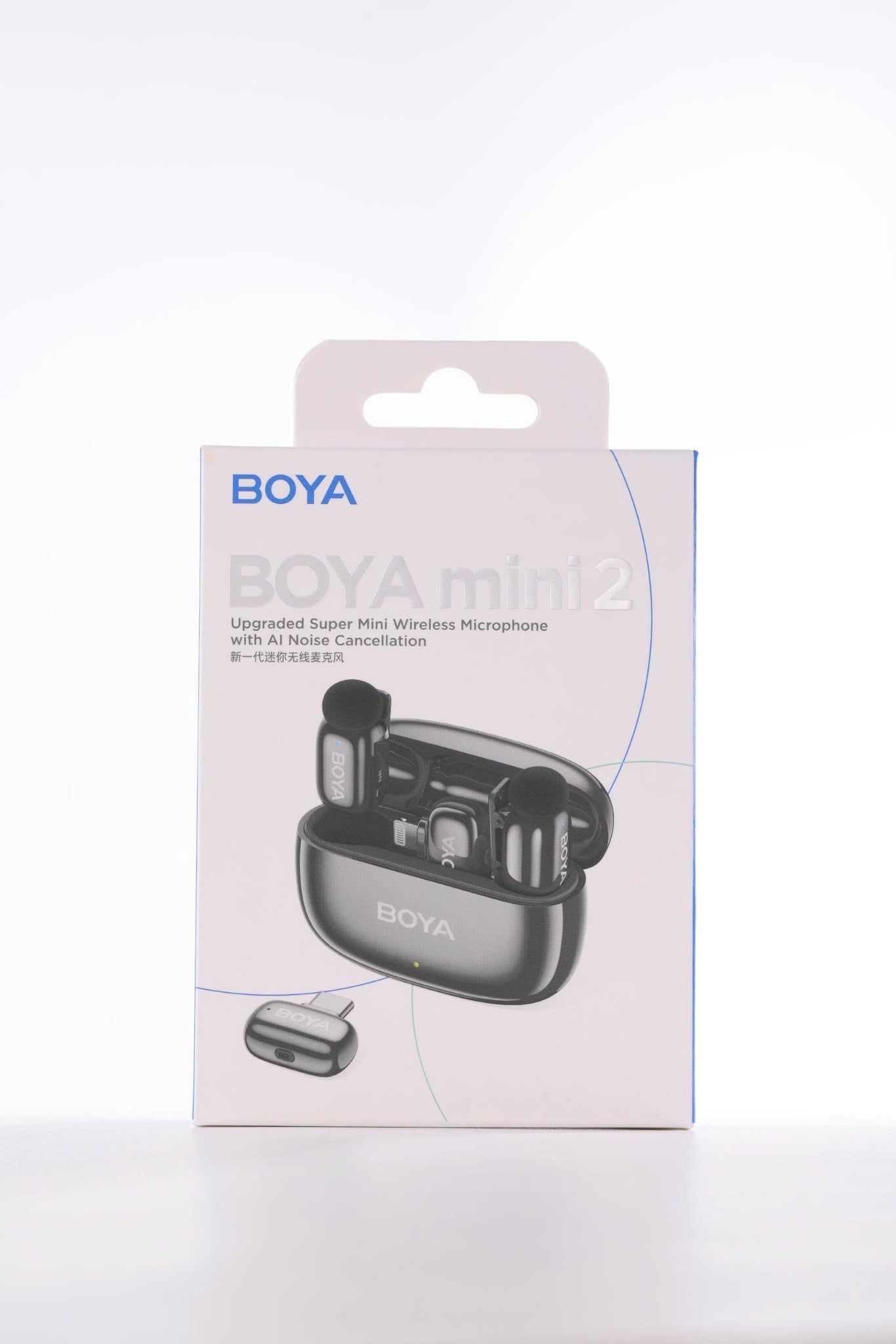 Micro Không Dây BOYA Mini 2 Chống Ồn AI Siêu Nhỏ Gọn