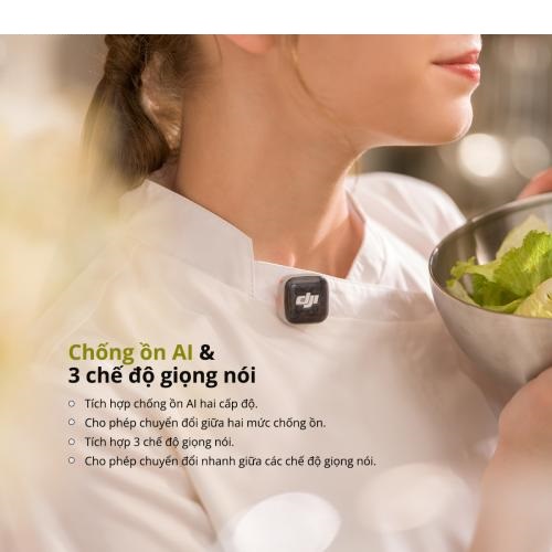 Microphone DJI Mic Mini 2S (1 TX + 1 Mobile RX + Charging Case) - Chính hãng