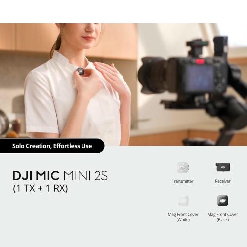 Microphone DJI Mic Mini 2S (1 TX + 1 RX) - Chính hãng