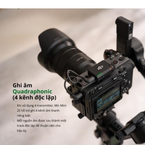 Microphone DJI Mic Mini 2S (1 TX + 1 RX) - Chính hãng