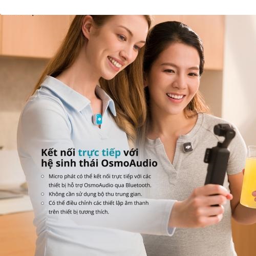 Microphone DJI Mic Mini 2S (1 TX + 1 RX) - Chính hãng