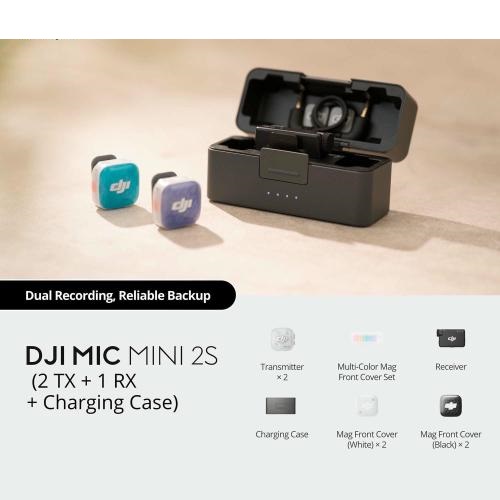 Microphone DJI Mic Mini 2S (2 TX + 1 RX + Charging Case)- Chính hãng