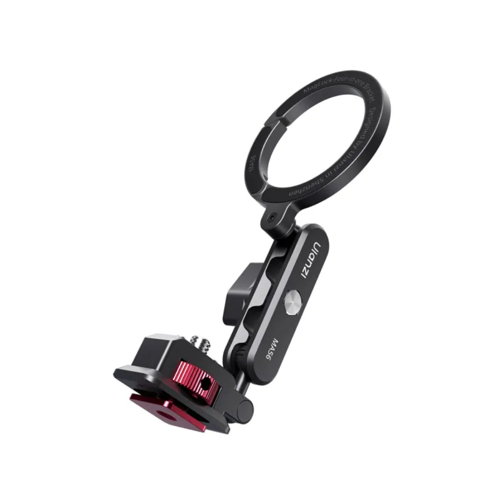 Ngàm Kẹp Điện Thoại Từ Tính Ulanzi MA56 Chất Liệu Hợp Kim Nhôm, Xoay 360° Chính Hãng