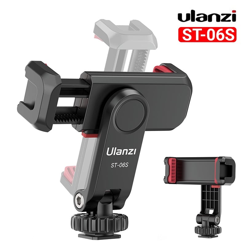Ngàm Kẹp Điện Thoại ULANZI ST-60S Xoay 360 Độ Chính Hãng