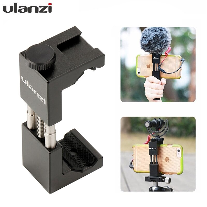 Ngàm Kẹp Điện Thoại Ulanzi ST-02S Bằng Nhôm Cao Cấp