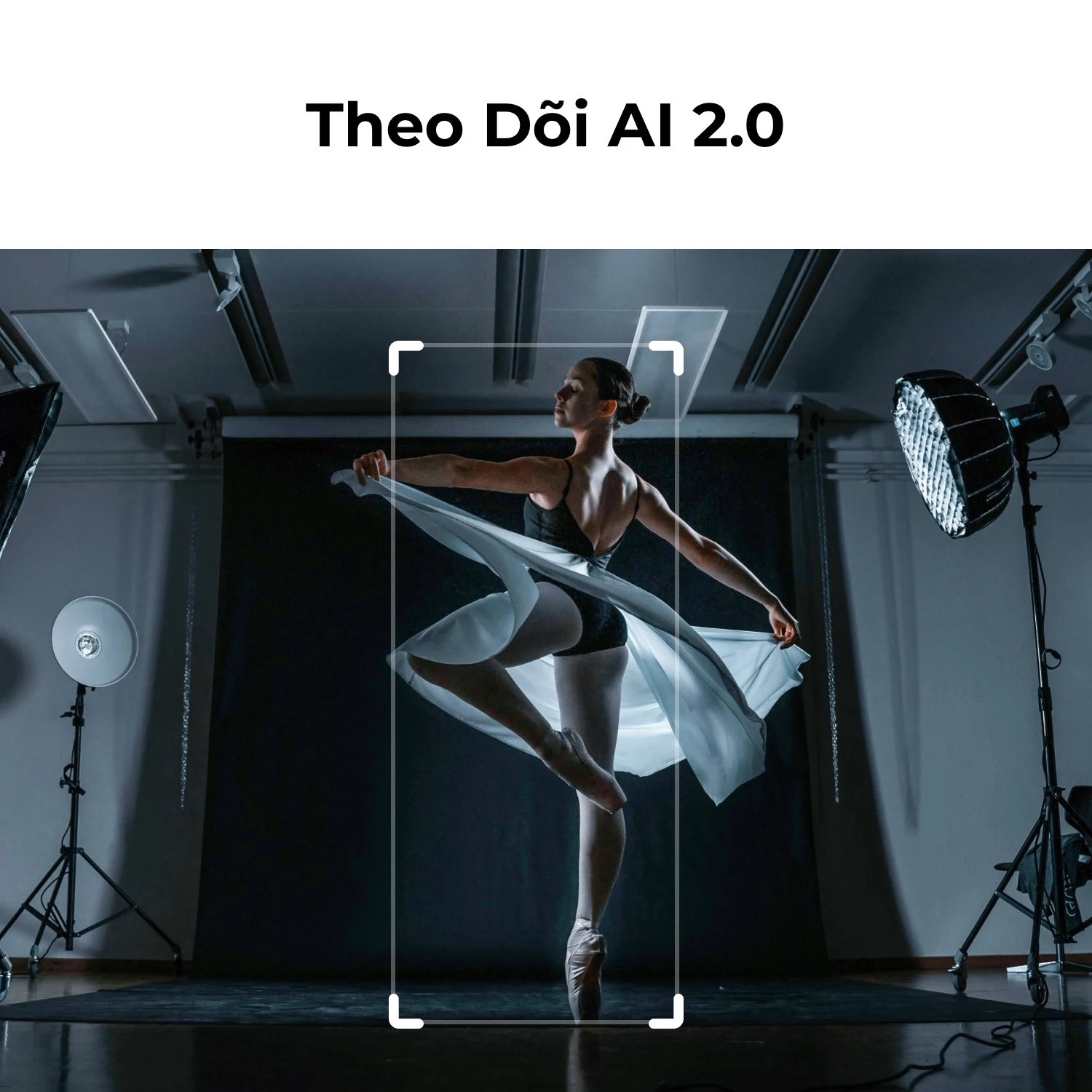 OBSBOT Tiny 3 Lite AI-Powered PTZ 4K Webcam