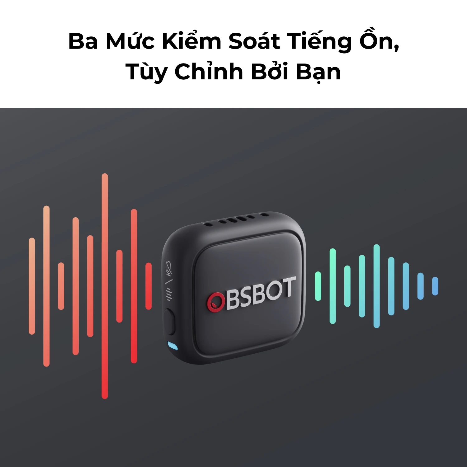 OBSBOT VOX SE Wireless Live Streaming Microphone cho Tiny 3 Series