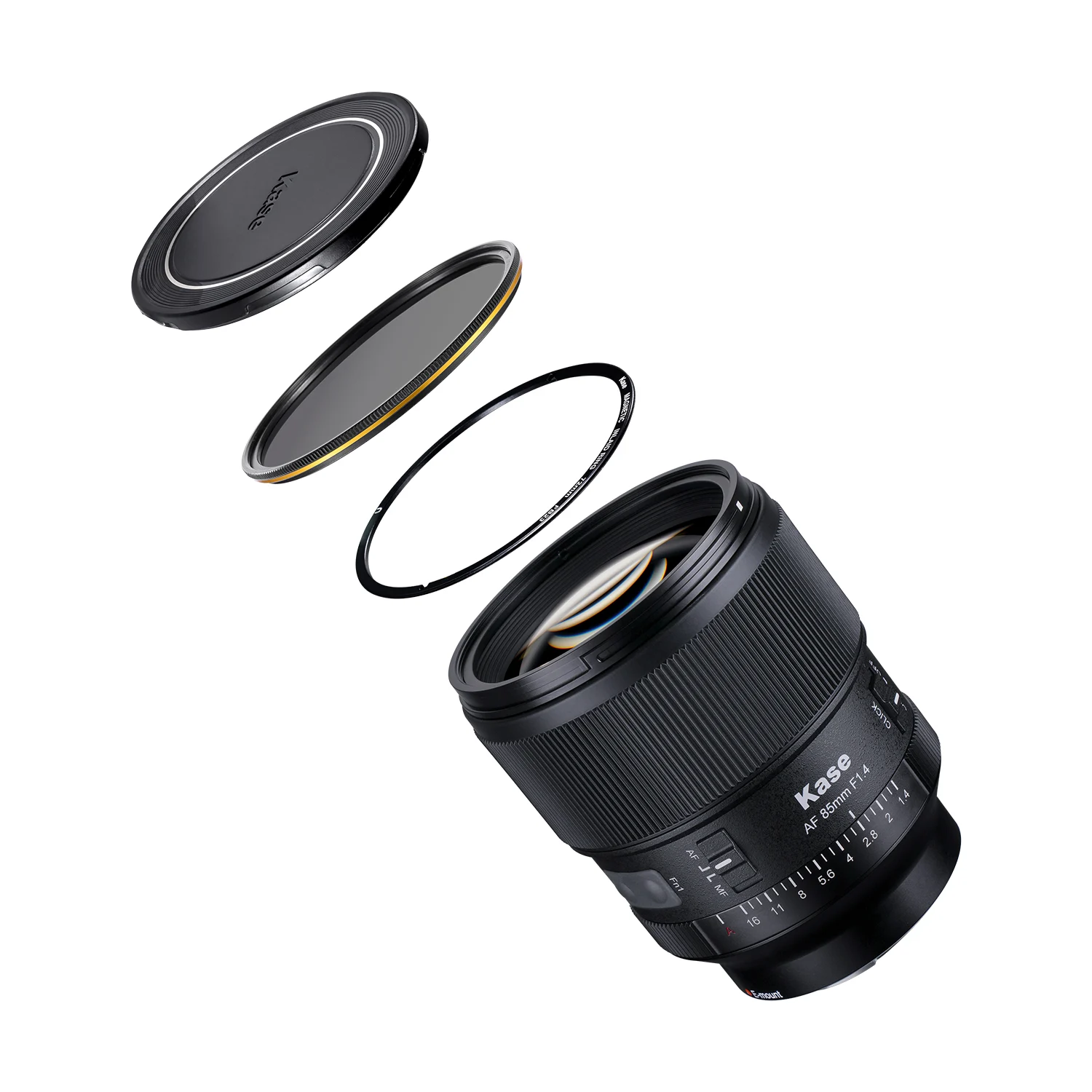 Ống kính Kase AF 85mm F1.4 Full Frame Cho Máy Ảnh Ngàm E / X/ Z