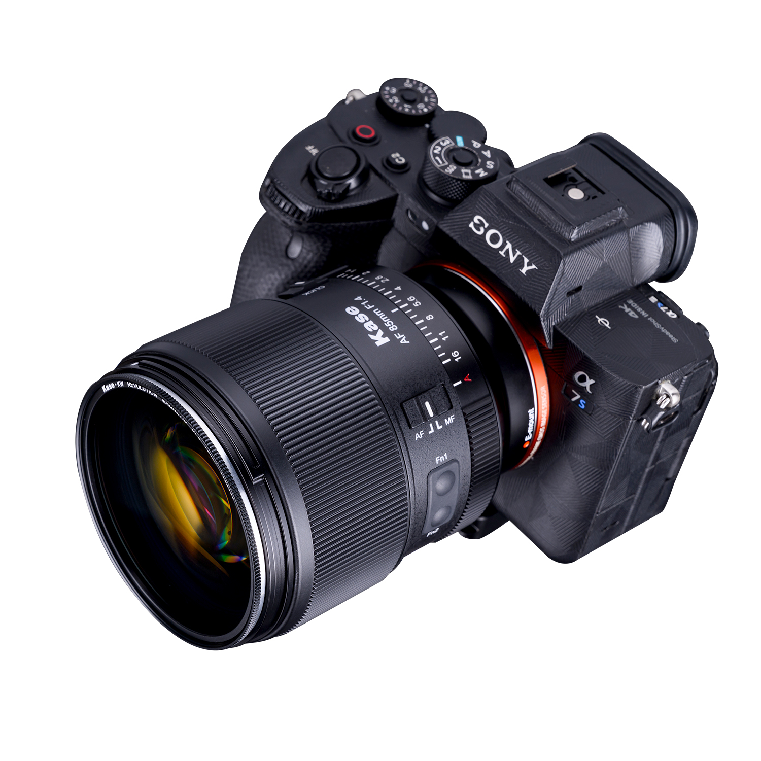 Ống kính Kase AF 85mm F1.4 Full Frame Cho Máy Ảnh Ngàm E / X/ Z