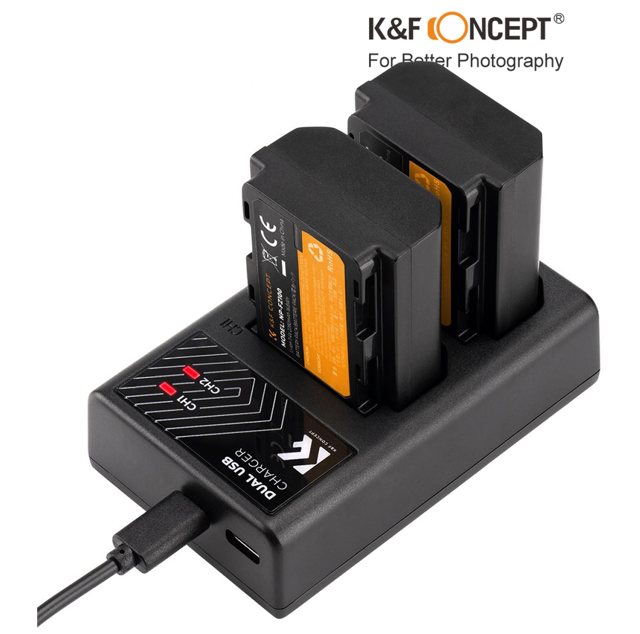 Pin KF CONCEPT NP-FZ100 dành cho máy ảnh Sony A73 A7S3 A7R3 A7IV A7C A7CII A7R4 FX30 FX3,.....