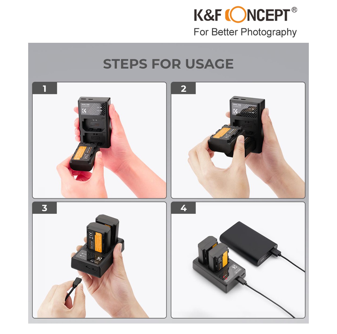 Pin KF CONCEPT NP-FZ100 dành cho máy ảnh Sony A73 A7S3 A7R3 A7IV A7C A7CII A7R4 FX30 FX3,.....