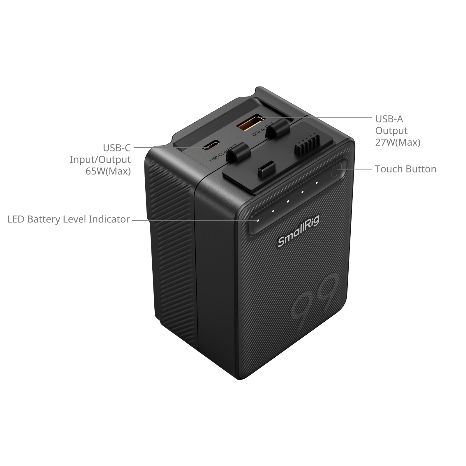 Pin SmallRig VB99 Lite mini V-Mount Battery- 5245