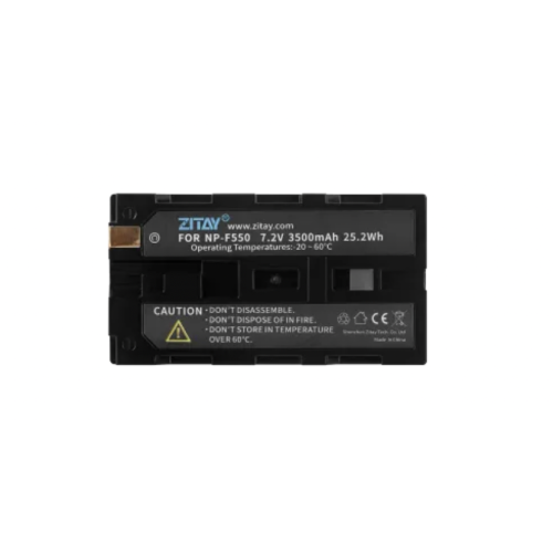 Pin máy ảnh ZITAY NP-F550 Pin Lithium Pin dự phòng máy ảnh NP-F550 7.2V 3500mAh (BN07)