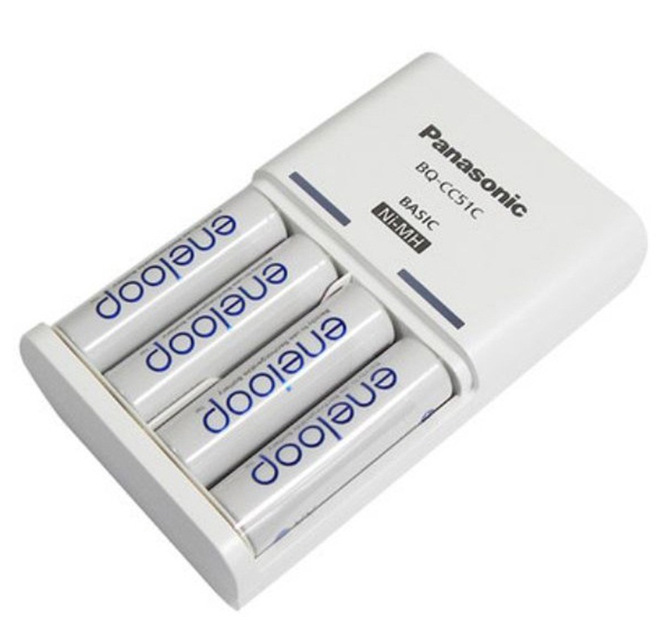 SẠC PIN PANASONIC ENELOOP AA/AAA BQ-CC51C (Không kèm pin)