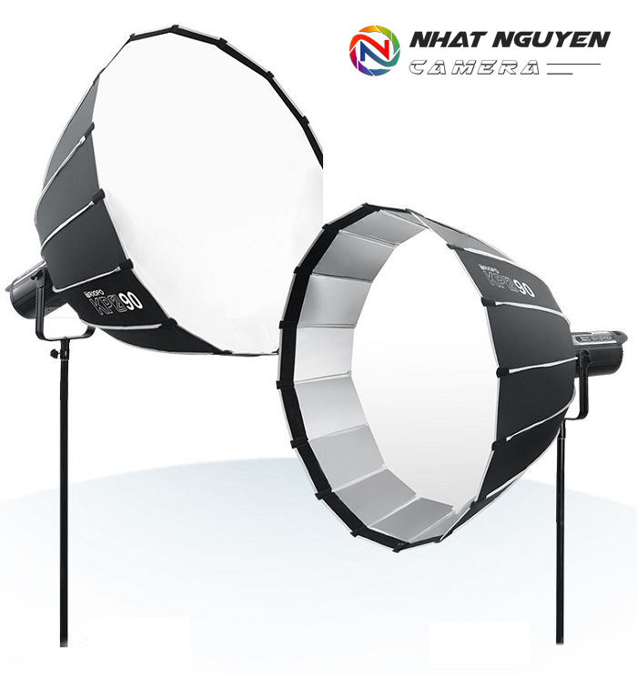 SOFTBOX PARABOLIC THAO TÁC NHANH TRIOPO KP2-90 90cm - không tổ ong
