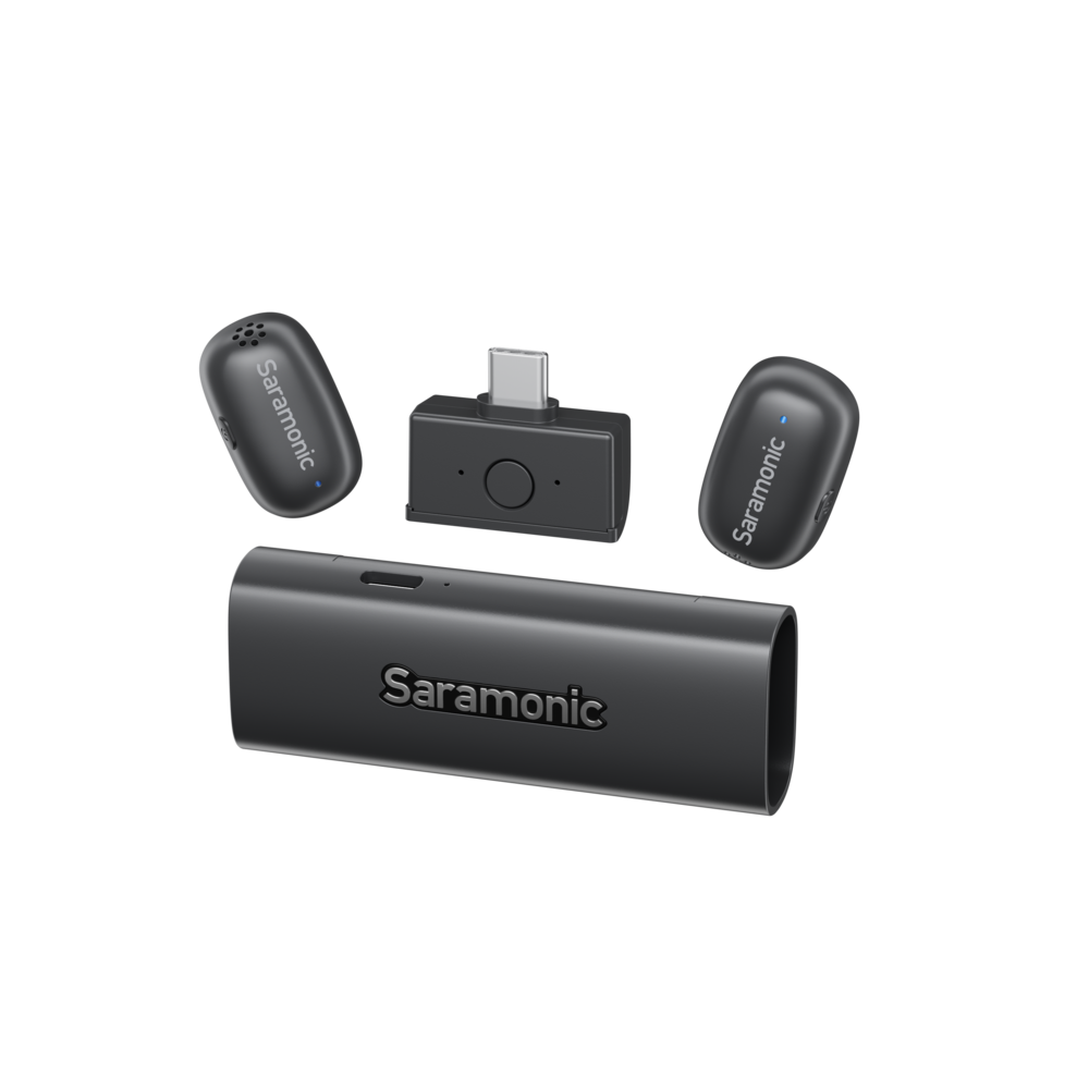 Saramonic AIR SE - Microphone Không Dây Cầm Tay Và Cài Áo Tích Hợp Trí Tuệ Nhân Tạo (AI)