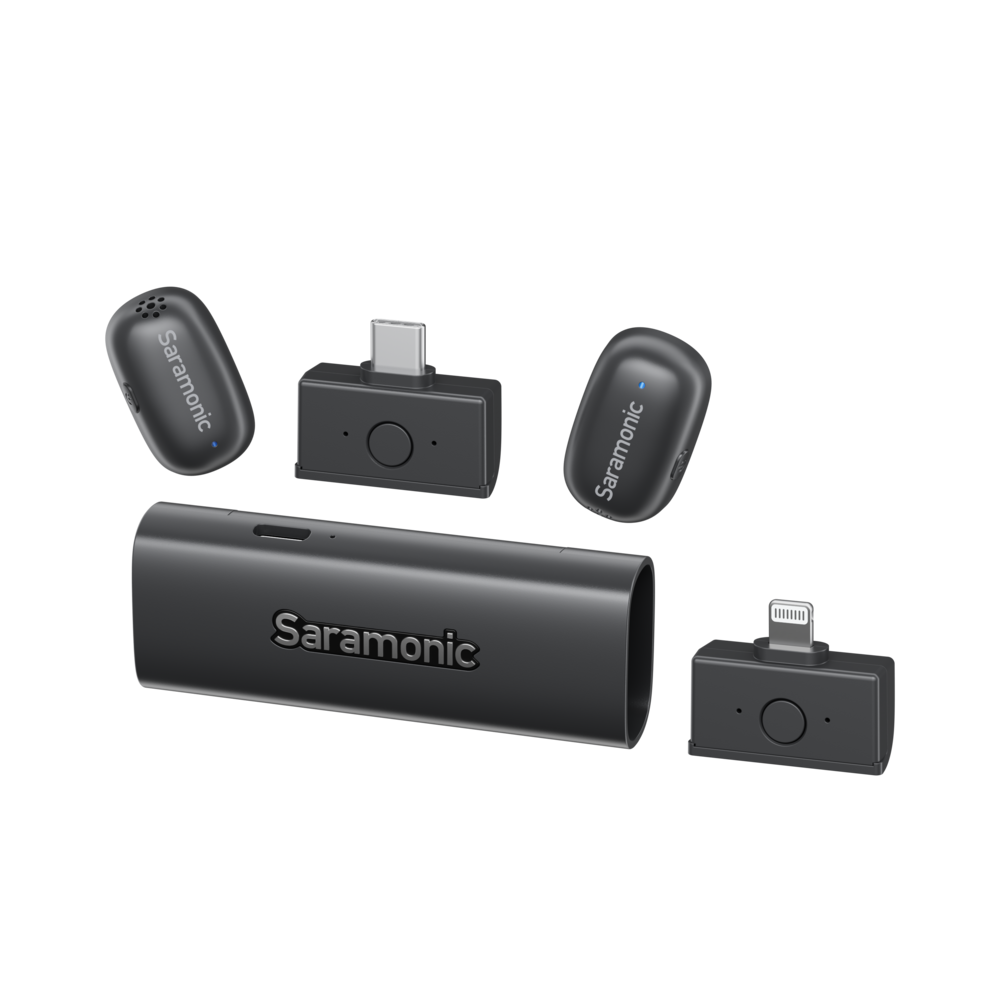 Saramonic AIR SE - Microphone Không Dây Cầm Tay Và Cài Áo Tích Hợp Trí Tuệ Nhân Tạo (AI)