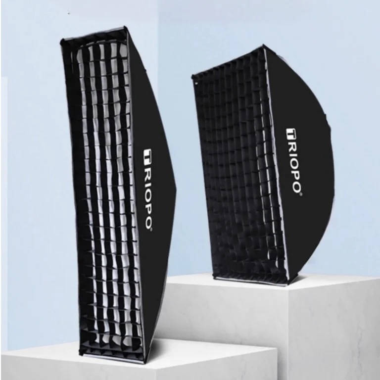 Softbox Triopo Thao Tác Nhanh KD 60x90cm kèm tổ ong