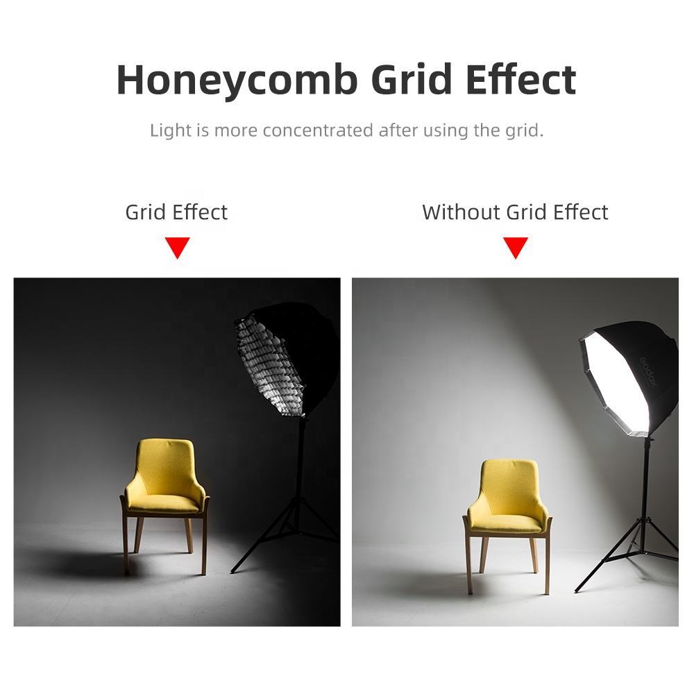 Softbox bát giác thao tác nhanh Triopo K2-90 Không Lưới ngàm Bowen