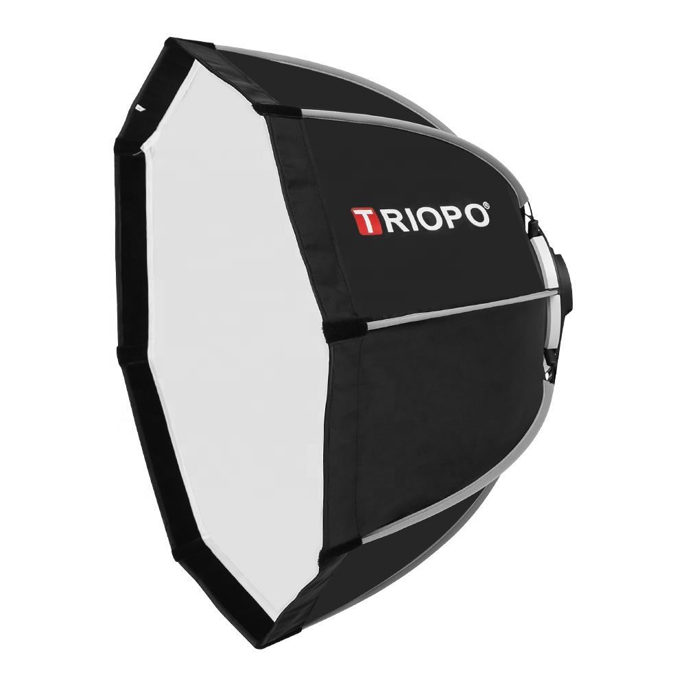 Softbox bát giác thao tác nhanh Triopo K2-90 Không Lưới ngàm Bowen