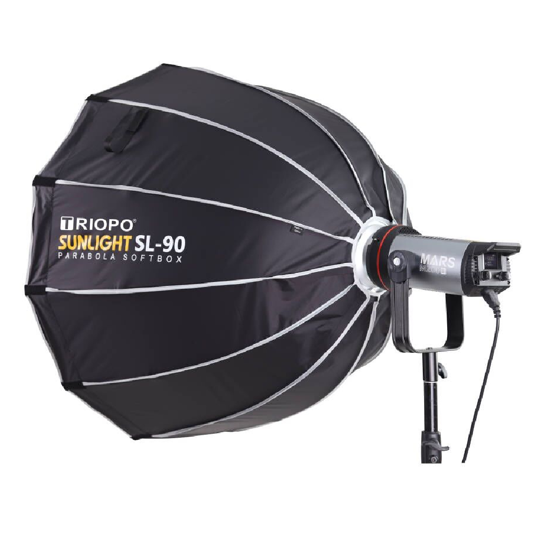 Softbox parabolic tháo ráp nhanh Triopo SL-120 120cm - không tổ ong