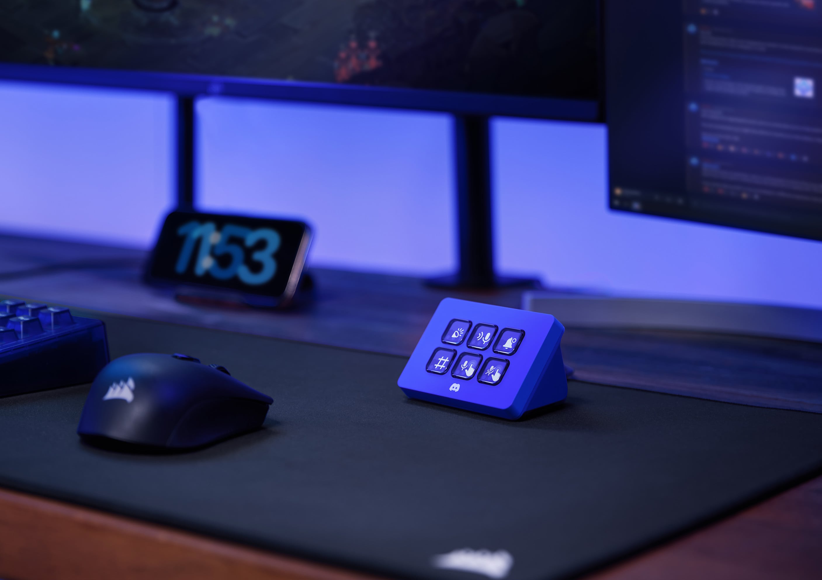 Thiết bị Stream Elgato StreamDeck Mini Discord Edition 6 Phím Lập Trình 10GAI9931