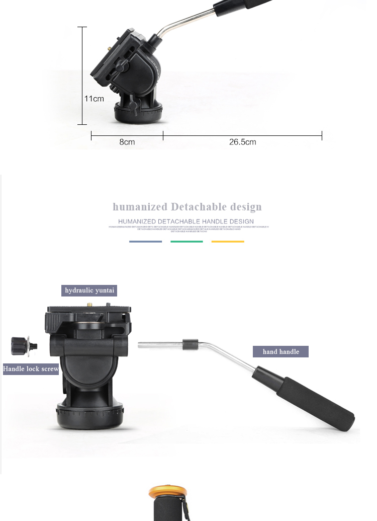 Tripod Monopod-Beike Q188C