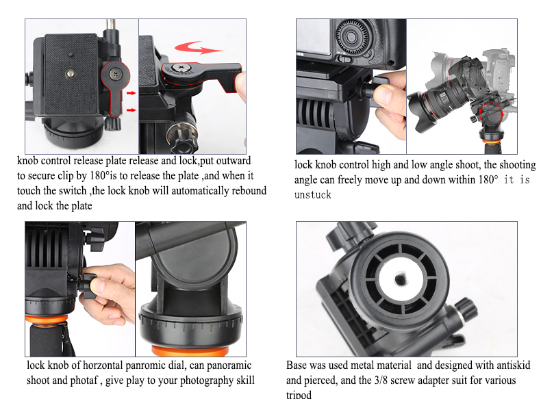 Tripod Monopod-Beike SL188