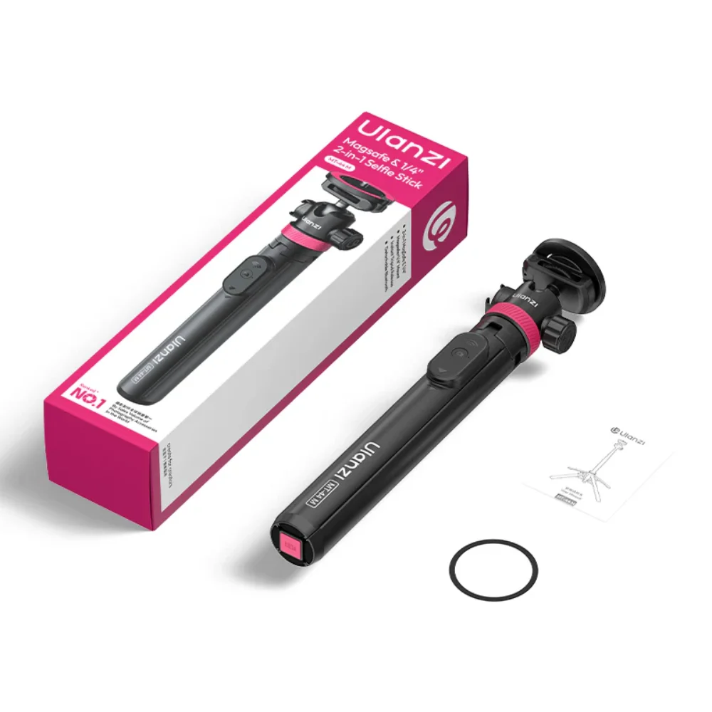 Tripod Từ Tính Cho Điện Thoại Ulanzi MT-44M, Chiều Cao 150cm, Điều Khiển Chụp Ảnh Tích Hợp, Chân Auto Open Chính Hãng