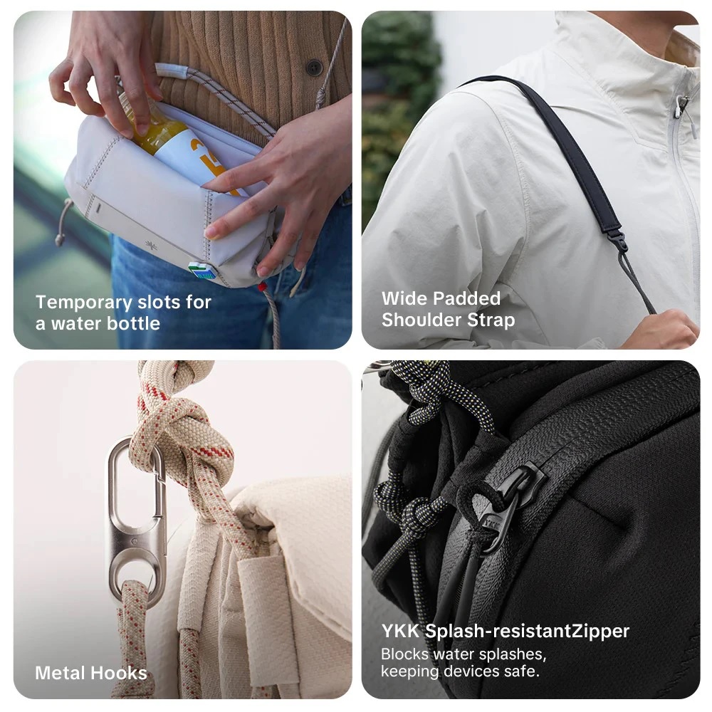 Túi máy ảnh PGYTECH OneGo Pocket Sling ( có 2 màu trắng , đen)